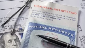 Fake Duplicate Social Security Card