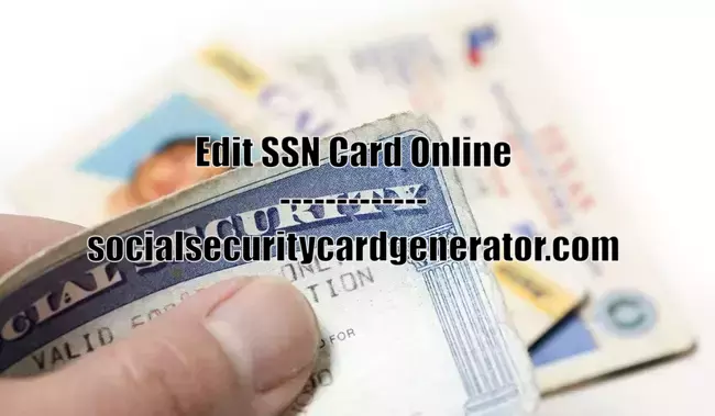 How to Make Fake Social Security Card